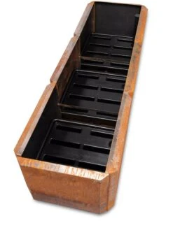 Corten Steel Modular Raised Bed, 2'x6' -Eco Garden Shop 8610703 0034 tif