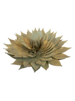 Desert Steel Spiral Aloe Sculpture -Eco Garden Shop 8610749 01v desert steel spiral aloe 10 inch
