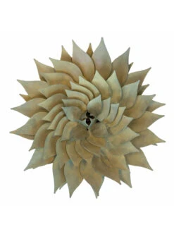 Desert Steel Spiral Aloe Sculpture -Eco Garden Shop 8610750 01v desert steel spiral aloe 15 inch