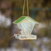 Glass Hut Bird Feeder 2 Glass Hut Bird Feeder -Eco Garden Shop 8611011 006 glass hut bird feeder