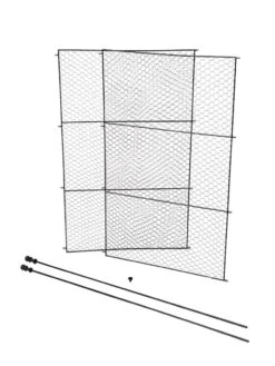 Tall Chicken Wire Critter Fence Extension Panel, Set Of 2 -Eco Garden Shop 8611021 1266 tif