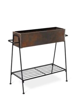Rectangular Corten Planter And Stand -Eco Garden Shop 8611028 1245 tif