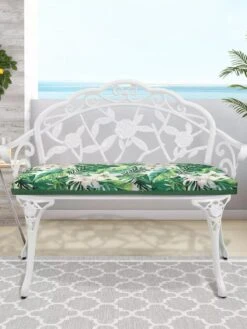 Outdoor Decor™ Bench Cushions, 18" X 48" -Eco Garden Shop 8611128 104V GRLI tif