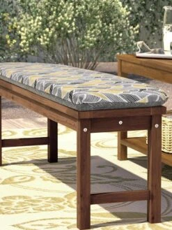Outdoor Decor™ Bench Cushions, 18" X 48" -Eco Garden Shop 8611128 106V CTLV tif