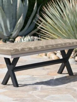 Outdoor Decor™ Bench Cushions, 18" X 48" -Eco Garden Shop 8611128 108V TRTA tif