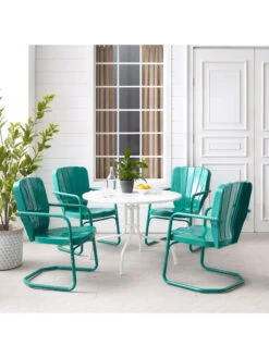 Crosley Ridgeland 5-piece Outdoor Dining Set -Eco Garden Shop 8611579 tu 23v