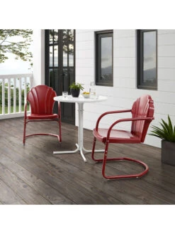 Crosley Tulip 3-piece Outdoor Bistro Set -Eco Garden Shop 8611591 rd 27v