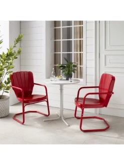 Crosley Ridgeland 3-piece Outdoor Bistro Set -Eco Garden Shop 8611594 rd 17v