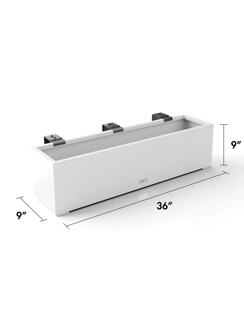 Veradek Metallic Series Railing Planters 14 Veradek Metallic Series Railing Planters - Image 12