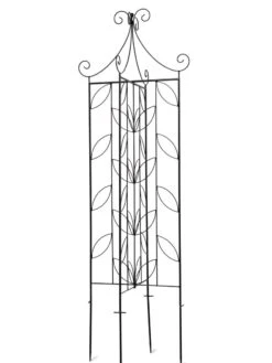 4 Sided Leaf Obelisk, 72" -Eco Garden Shop 8611658 3774 tif