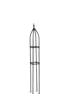 Fleur De Lis Obelisk, 67" -Eco Garden Shop 8611663 03761 tif