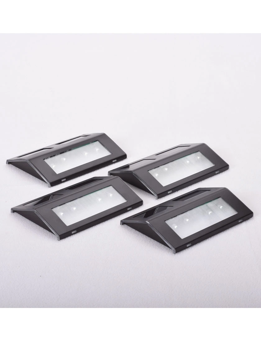 MAXSA® Solar-Powered Metal Deck Light, Set Of 4 9 MAXSA® Solar-Powered Metal Deck Light, Set Of 4 - Image 7