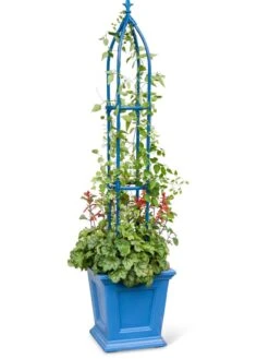 Fairfield Self-Watering Square Planter, 16” X 16” -Eco Garden Shop 8611695 0614 tif