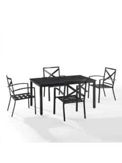 Crosley Kaplan Dining Set -Eco Garden Shop 8611954 08v
