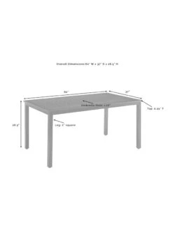 Crosley Kaplan Dining Set -Eco Garden Shop 8611954 10v