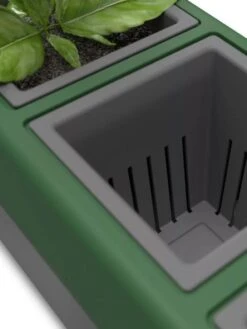 Provence Self-Watering Herb Planter -Eco Garden Shop 8611965 06V tif