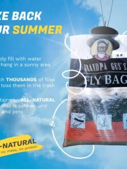 Grandpa Gus's Fly Bags, Set Of 6 -Eco Garden Shop 8611978 04V tif