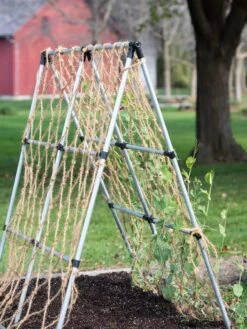 Coco Trellis Netting, 4' X 15' -Eco Garden Shop 8612050 006 tif