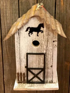 Summitville Stable Bird House -Eco Garden Shop 8612121 03v