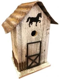 Summitville Stable Bird House -Eco Garden Shop 8612121 04v