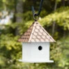 Bird House Bungalow With Copper Roof -Eco Garden Shop 8612197 01v bird house bungalow with copper roof
