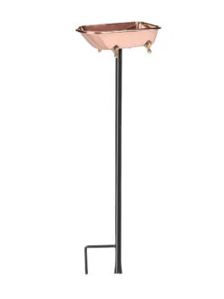 Copper Bathtub Birdbath -Eco Garden Shop 8612202 05v