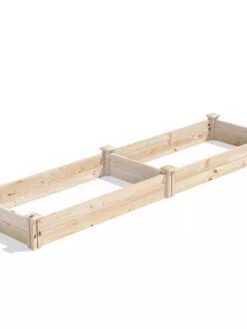 Pine Raised Garden Bed, 2' X 8' -Eco Garden Shop 8612243 03V jpg