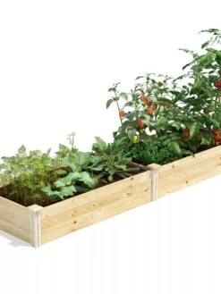 Pine Raised Garden Bed, 2' X 8'