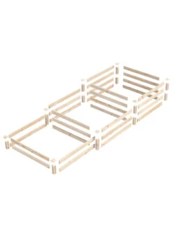 3-Tier Pine Raised Garden Bed, 4'x12' -Eco Garden Shop 8612254 01v