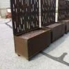 Nice Corten Trough Planters With Privacy Screen -Eco Garden Shop 8612382 02V jpg