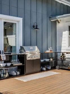 Veradek Outdoor Kitchen Series Counter Long - Stainless Steel -Eco Garden Shop 8612471 12V tif