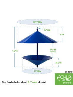 Achla Designs Trulli Bird Feeder -Eco Garden Shop 8612518 01v