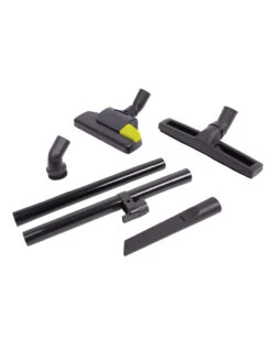 Sun Joe® 16-Gal 1200W 6.5 Pk HP Wet/Dry Shop Vac, HEPA Filtration, Wheeled W/Attachments -Eco Garden Shop 8612524 04v