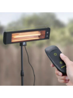 Sun Joe® 1500W Elec. Infrared OD Patio Heater, Adjust Ht. Range, W/Wall Bracket & Cover 14 Sun Joe® 1500W Elec. Infrared OD Patio Heater, Adjust Ht. Range, W/Wall Bracket & Cover -Eco Garden Shop 8612532 07v