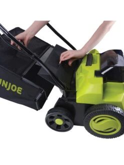 Sun Joe® 48V ION+ Cordless 15-Inch 5-Position Walk-Behind Lawn Dethatcher -Eco Garden Shop 8612541 05v