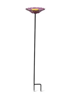 Glass Flower Butterfly Feeder Stake -Eco Garden Shop 8612573 326