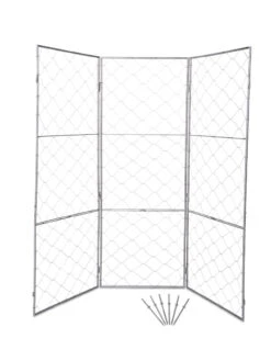 Chicken Wire Pea Trellis -Eco Garden Shop 8612718 0050