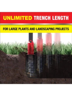 Rotoshovel Battery-Operated Garden Auger -Eco Garden Shop 8612719 13v