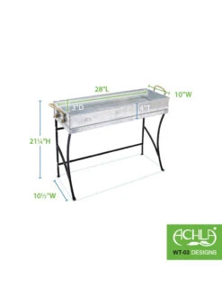 Achla Designs Trestle Plant Stand -Eco Garden Shop 8612886 05v