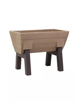Garden Wizard Elevated Garden Bed -Eco Garden Shop 8612916 06V garden wizard elevated garden bed khaki