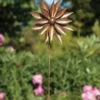 Dahlia Wind Spinner, 12" -Eco Garden Shop 8612949 01v dahlia wind spinner 12inch
