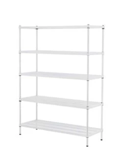 MeshWorks © 5 Tier Plant Shelving -Eco Garden Shop 8613014 11v meshworks 5 tier plant shelf white