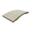 Plank Garden Bridge Unfinished 4' X 12' -Eco Garden Shop 8613126 02v plank garden bridge unfinished 4 foot x 12 foot