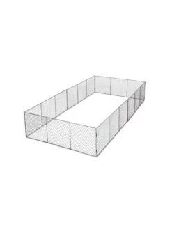 Chicken Wire Critter Fence, 16" High -Eco Garden Shop 8613249 6117