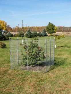 Tall Chicken Wire Critter Fence Extension Panel, Set Of 2 -Eco Garden Shop 8613262 0116