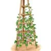 Cedar Obelisk, 8' 2 Cedar Obelisk, 8' -Eco Garden Shop 8613322 art flat wooden obelisk