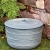 Ribbed Hose Pot With Lid -Eco Garden Shop 8613332 0025 ribbed hose pot with lid