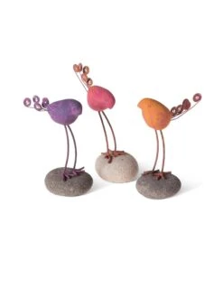 Birds On Stones Set -Eco Garden Shop 8613371 3166