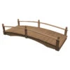 Acorn Garden Bridge Finished 4' X 12' -Eco Garden Shop 8613401 01v acorn garden bridge finished 4 foot x 12 foot