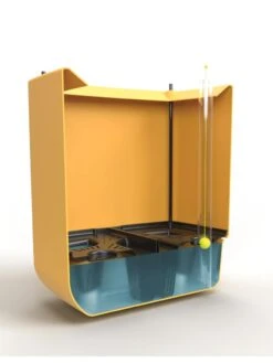 Oasis Self-Watering Tomato Planter With Trellis -Eco Garden Shop 8613440 crosssection